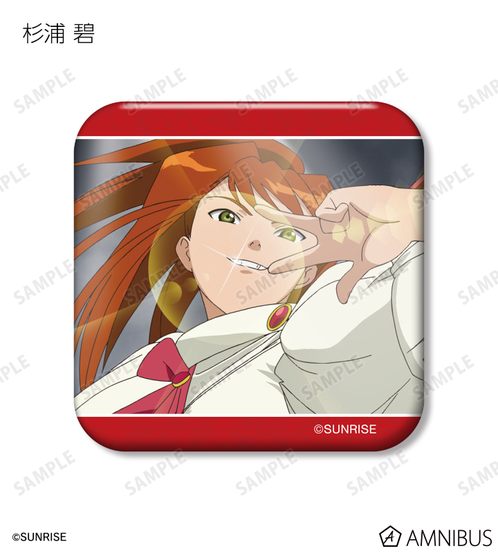 トレーディング場面写角丸スクエア缶バッジ