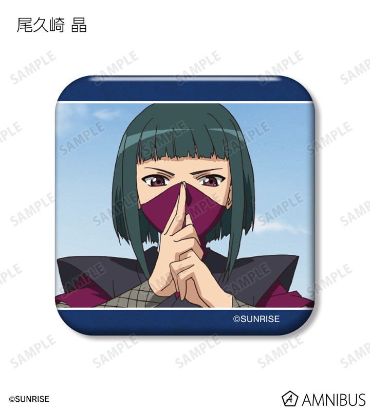 トレーディング場面写角丸スクエア缶バッジ