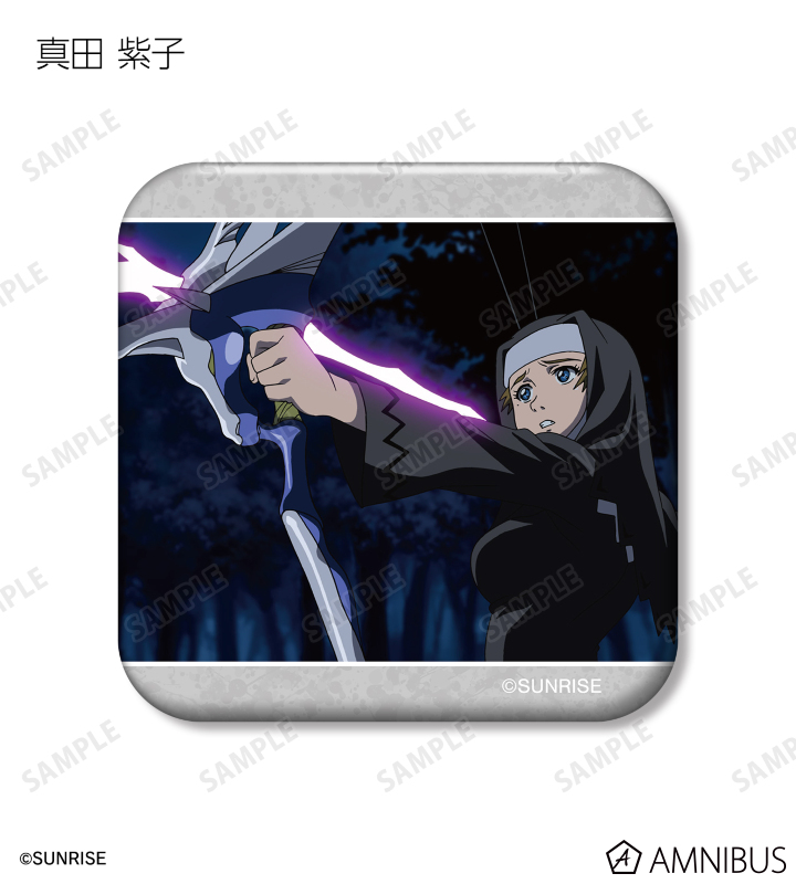 トレーディング場面写角丸スクエア缶バッジ