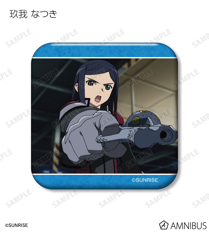 トレーディング場面写角丸スクエア缶バッジ