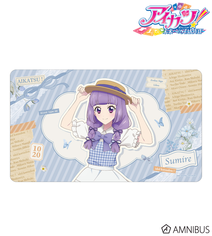 描き下ろし 氷上スミレ カントリーワンピースver. マルチデスクマット