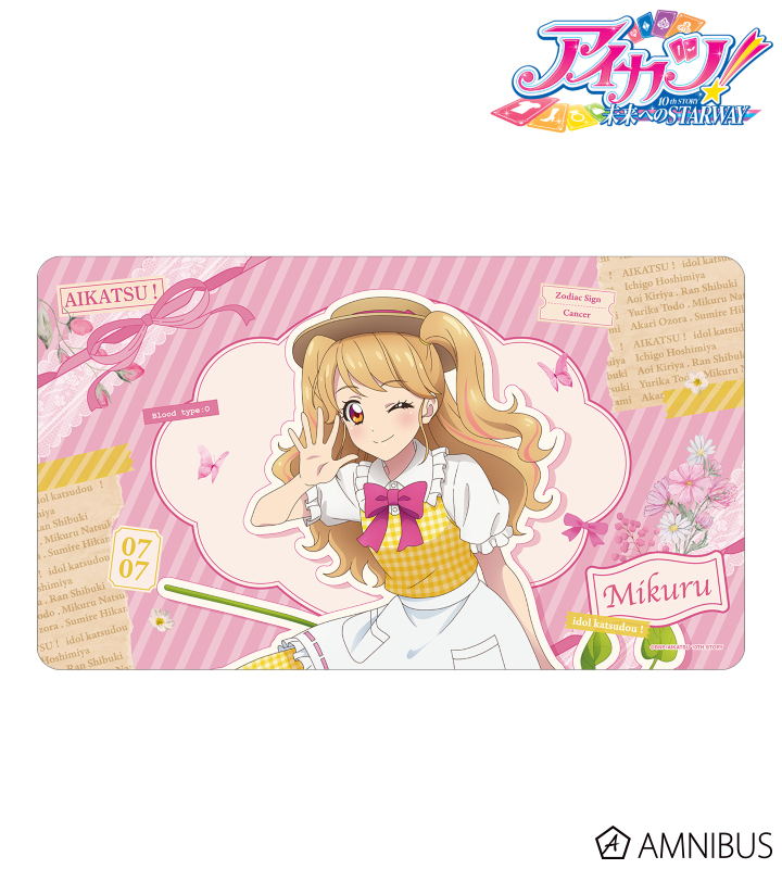 描き下ろし 夏樹みくる カントリーワンピースver. マルチデスクマット