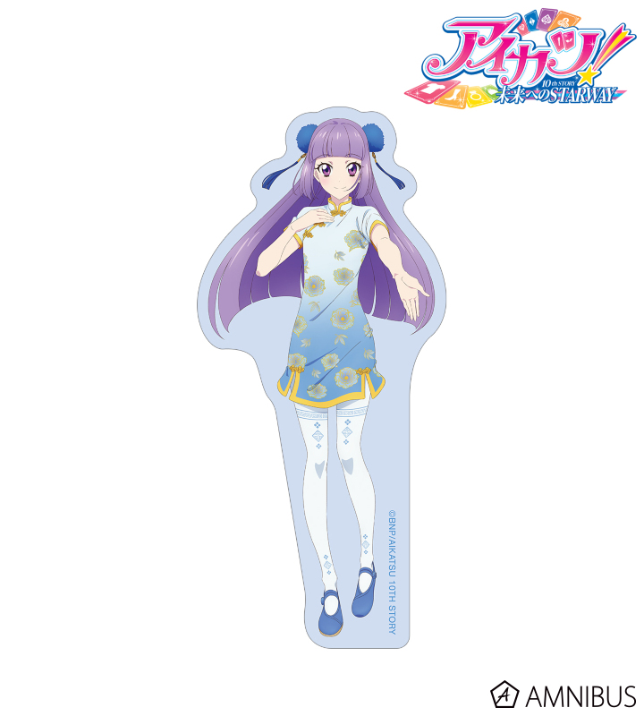 描き下ろし 氷上スミレ チャイナドレスver. ダイカットステッカー