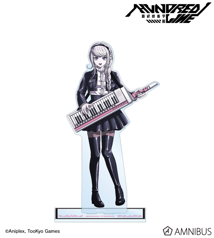 【未開封】　ヨンウンアクリルスタンド HUNDRED LINE -最終防衛学園- - 描き下ろし 霧藤希 ロックバンド