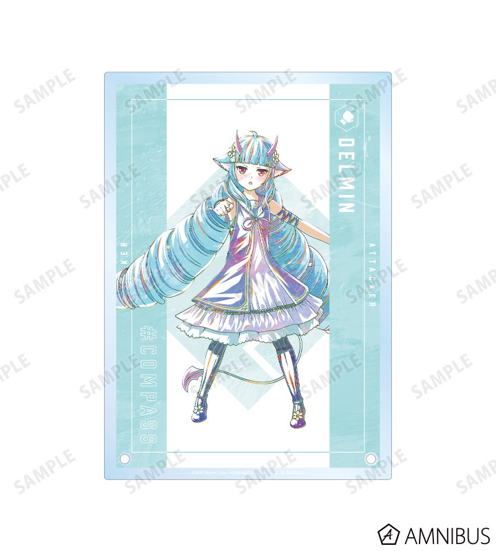 デビルミント鬼龍 デルミン Ani-Art 第2弾 A5アクリルパネル