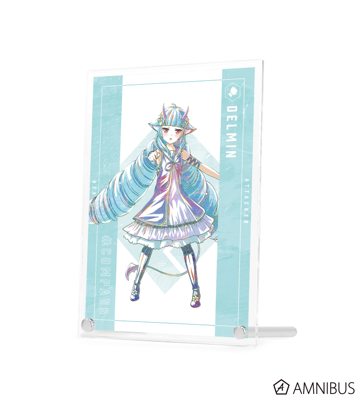 デビルミント鬼龍 デルミン Ani-Art 第2弾 A5アクリルパネル