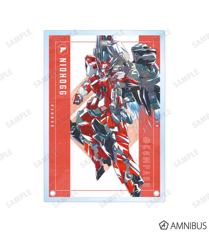 HM-WA100 ニーズヘッグ Ani-Art 第2弾 A5アクリルパネル