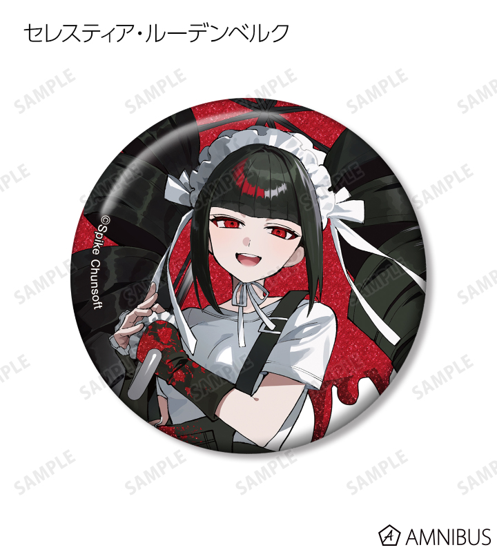 さくしゃ2さんイラスト ペイントスタイルver. トレーディンググリッター缶バッジ