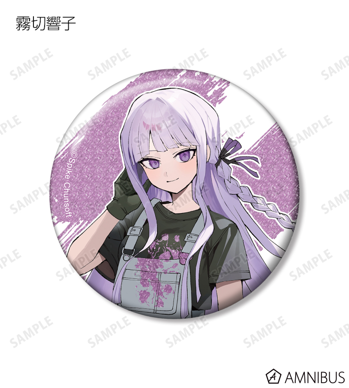 さくしゃ2さんイラスト ペイントスタイルver. トレーディンググリッター缶バッジ