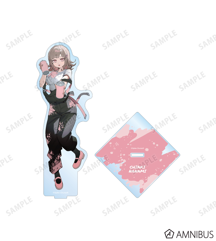さくしゃ2さんイラスト 七海千秋 ペイントスタイルver. 特大アクリルスタンド