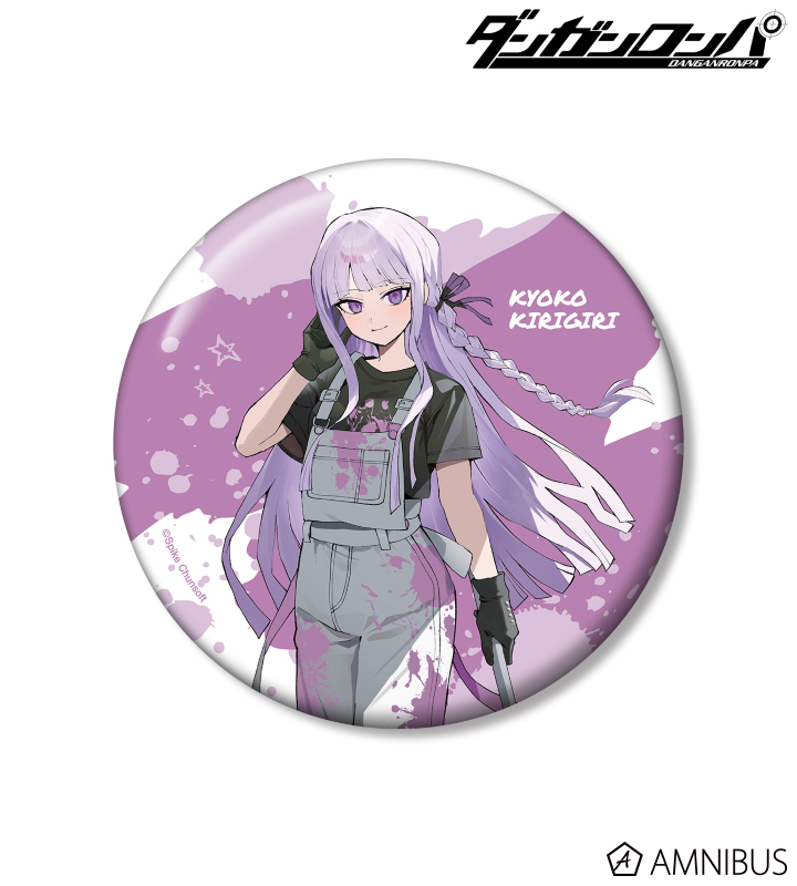 ダンガンロンパ 3 霧切響子 缶バッジ ダンガンロンパシリーズ - さくしゃ2さんイラスト 霧切響子