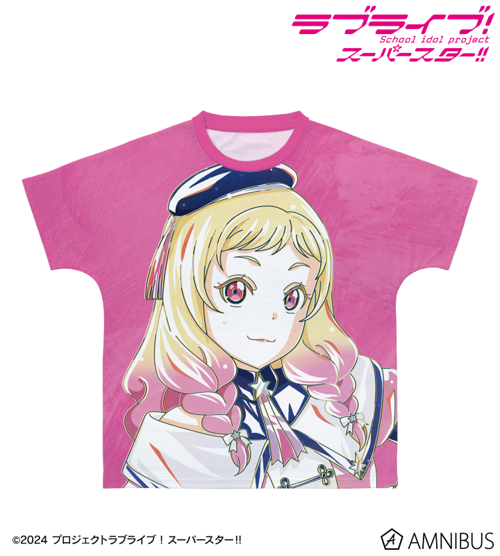 描き下ろし 鬼塚夏美 スーパースター!!ver. Ani-Art フルグラフィックTシャツ
