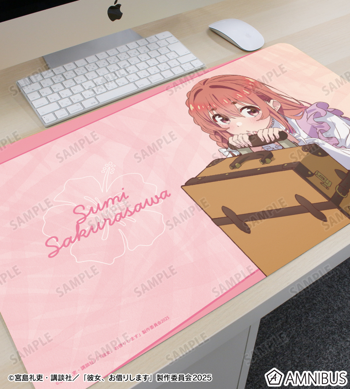 はにかみ彼女/プレイマット/未使用品【複製サイン入り】POP UP STORE カーテン魂】 [彼女、お借りします POP UP SHOP] 特設ページ