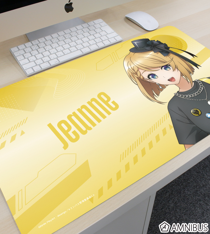 描き下ろし ジャンヌ ロックバンドver. マルチデスクマット
