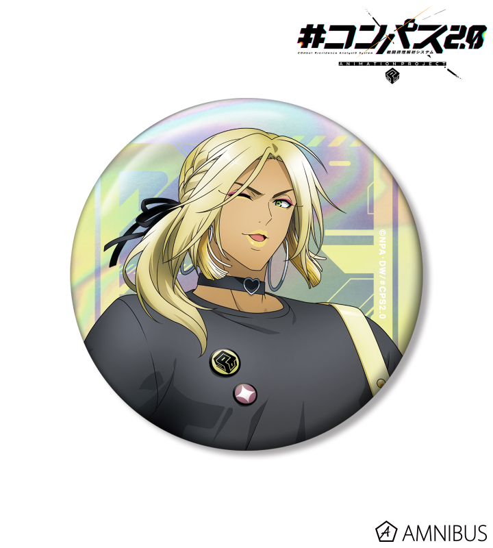 描き下ろし ポロロッチョ ロックバンドver. 75mmオーロラ缶バッジ