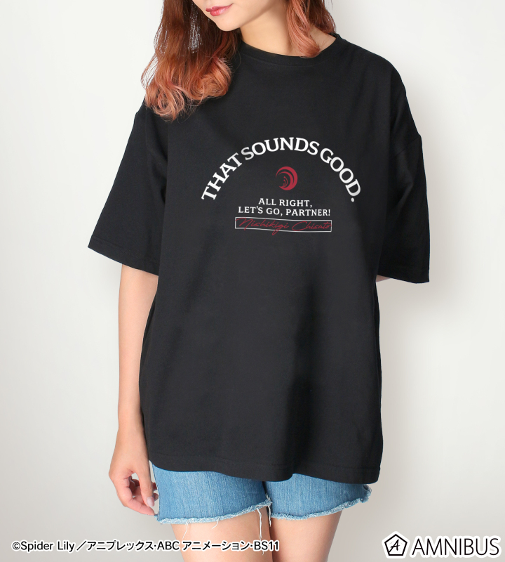 描き下ろし 錦木千束 シャツコーディネートver. BIGシルエットTシャツ