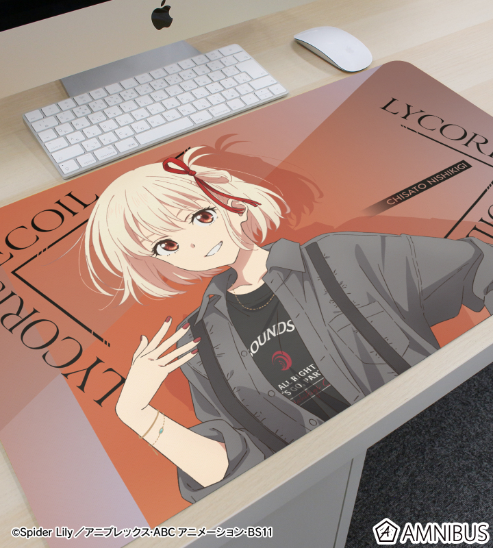 meagratiaコラボ 描き下ろし 錦木千束 マルチデスクマット