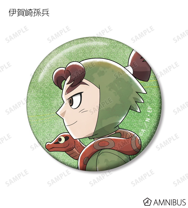 描き下ろし みんなで歩むの段ver. 第2弾 トレーディンググリッター缶バッジ ver.A