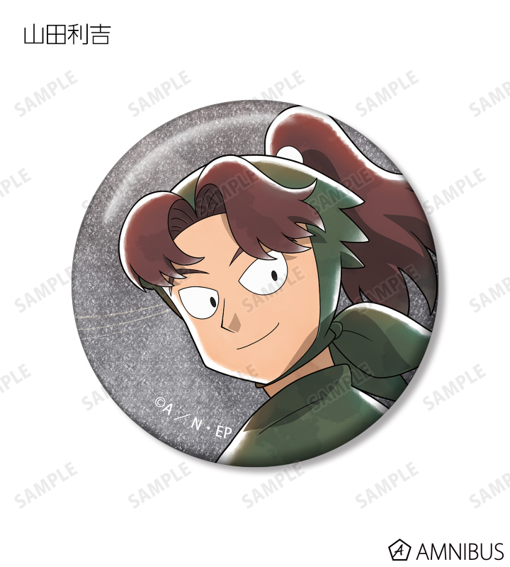 描き下ろし みんなで歩むの段ver. 第2弾 トレーディンググリッター缶バッジ ver.A