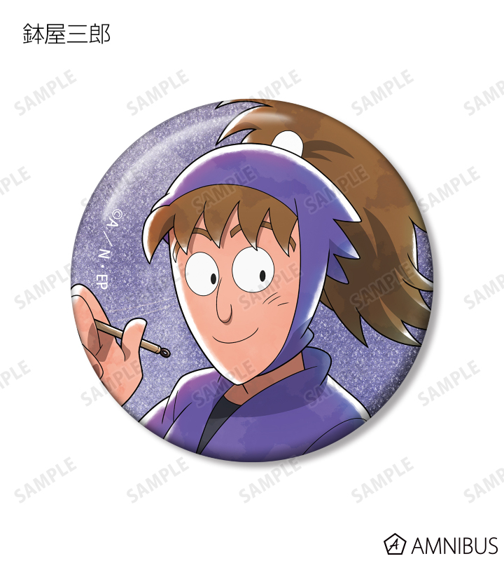 描き下ろし みんなで歩むの段ver. 第2弾 トレーディンググリッター缶バッジ ver.A