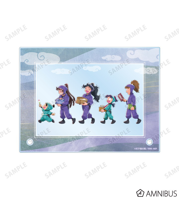 描き下ろし 集合 みんなで歩むの段ver. 第2弾 A6アクリルパネル ver.B