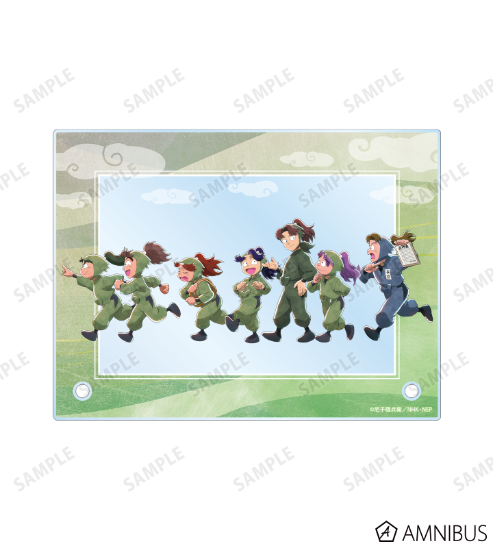 描き下ろし 集合 みんなで歩むの段ver. 第2弾 A6アクリルパネル ver.C