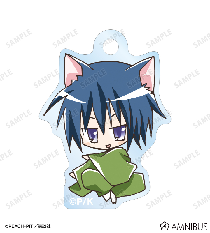 月詠 イクト ちびキャラ 2連ワイヤーアクリルキーホルダー