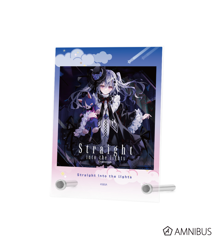 Straight into the lights 楽曲ジャケットA6アクリルパネル