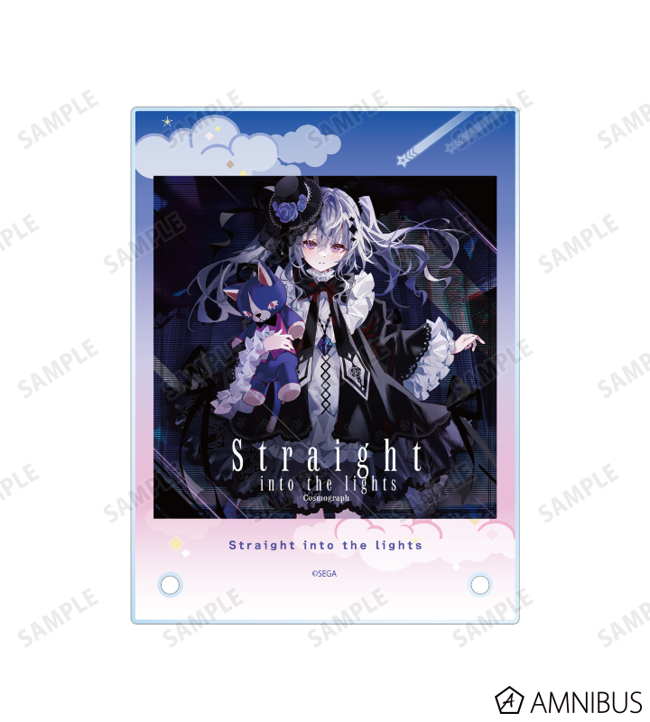 Straight into the lights 楽曲ジャケットA6アクリルパネル
