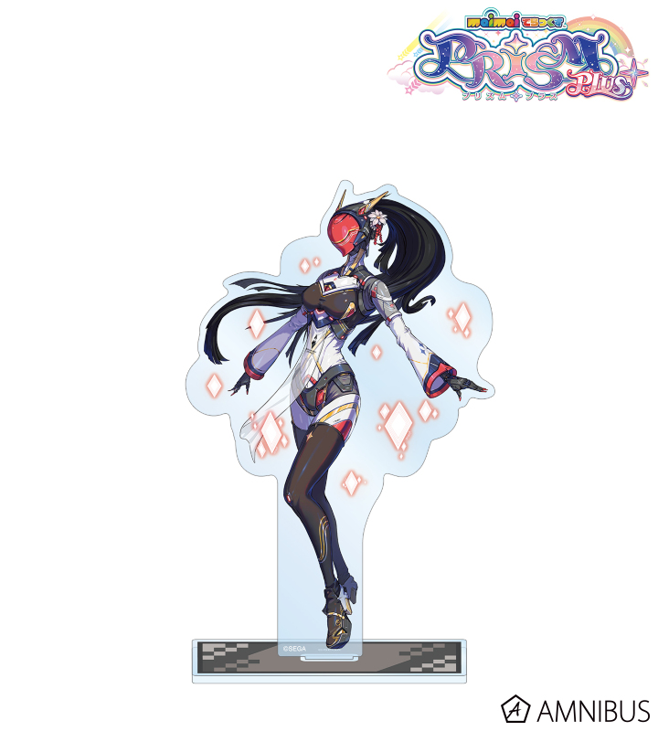 ♡アクスタ Z/X-Zillions of enemy X-」のキャラクターたちがデジタル