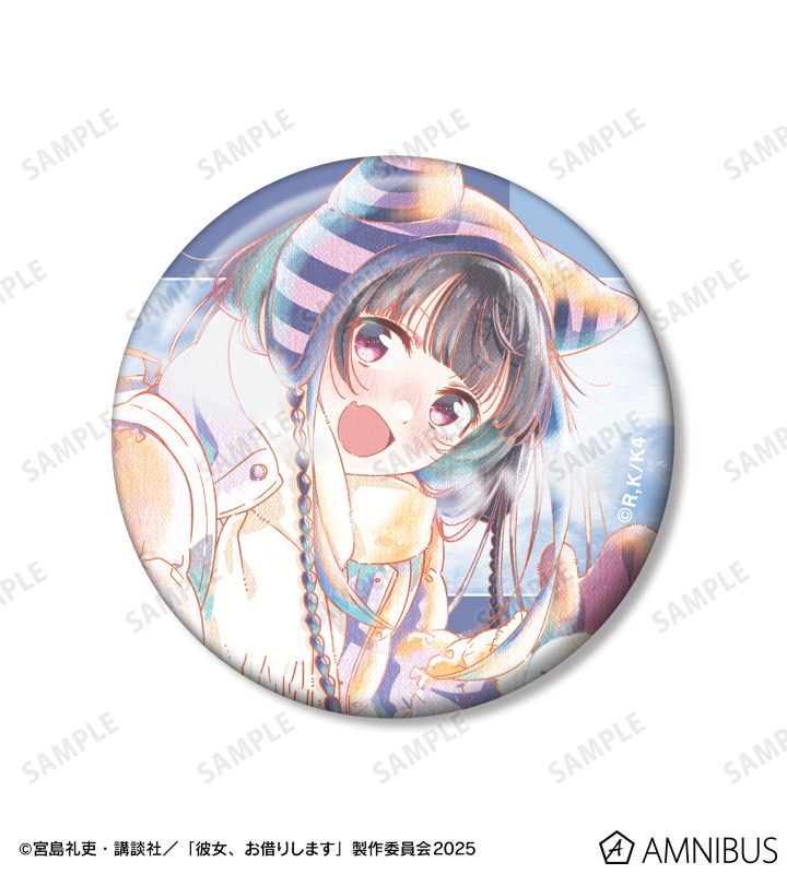 八重森みに Ani-Art aqua label 第2弾 缶バッジ2個セット