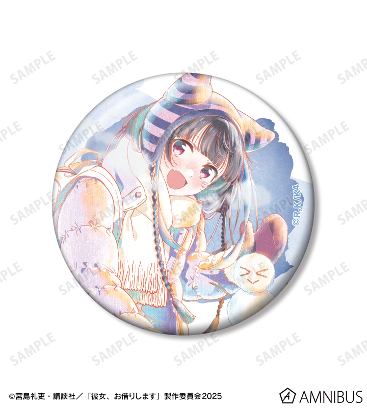 八重森みに Ani-Art aqua label 第2弾 缶バッジ2個セット