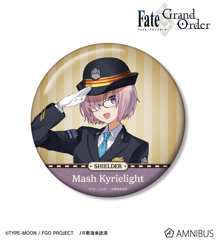 マシュ・キリエライト 推し旅コラボver. 100mm缶バッジ
