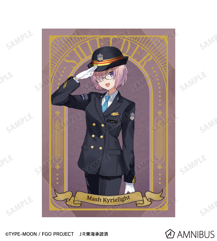 マシュ・キリエライト 推し旅コラボver. A5イラストカード