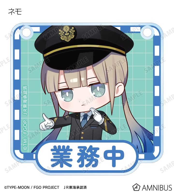 トレーディング ちびキャラ 推し旅コラボver. アクリルドアプレート風チャーム