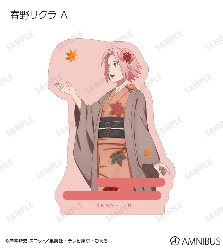 描き下ろし 秋の歩みver. トレーディングダイカットステッカー