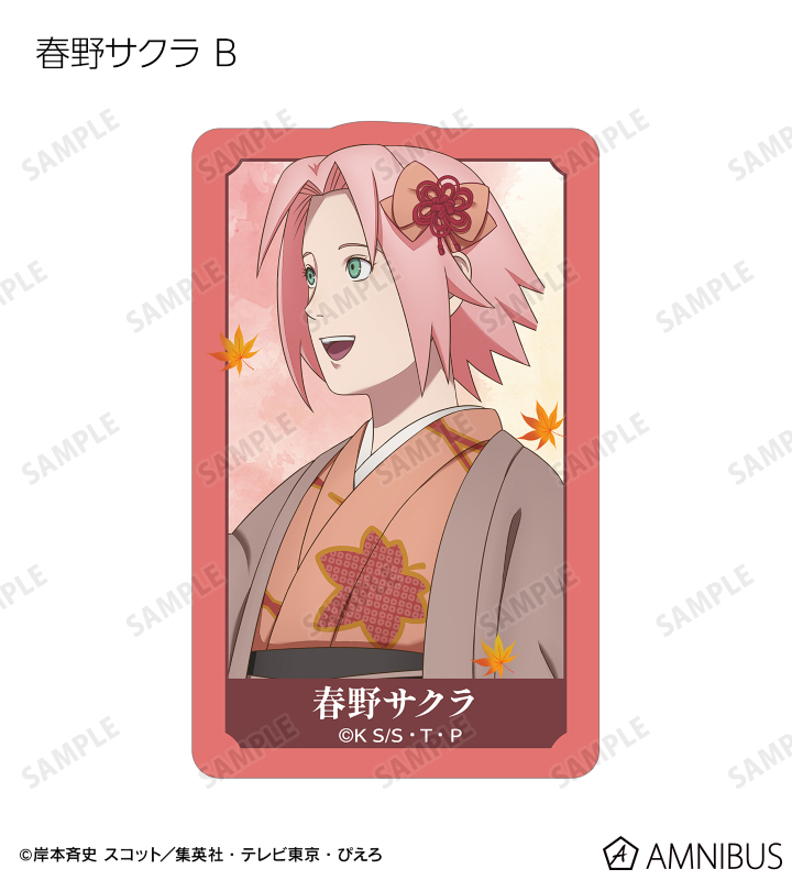 描き下ろし 秋の歩みver. トレーディングダイカットステッカー