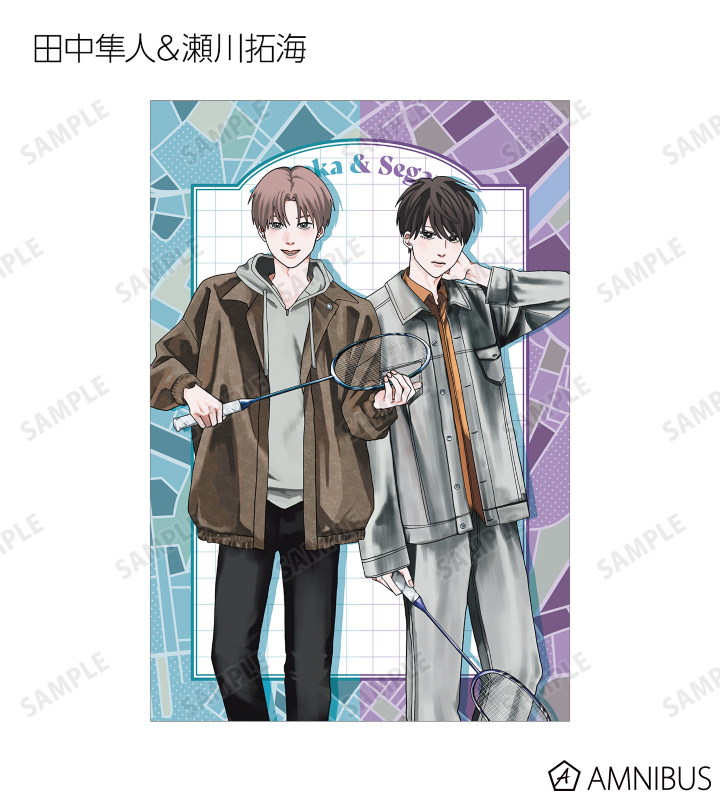 はなげのまい先生 描き下ろし 公園ver. トレーディングポストカード