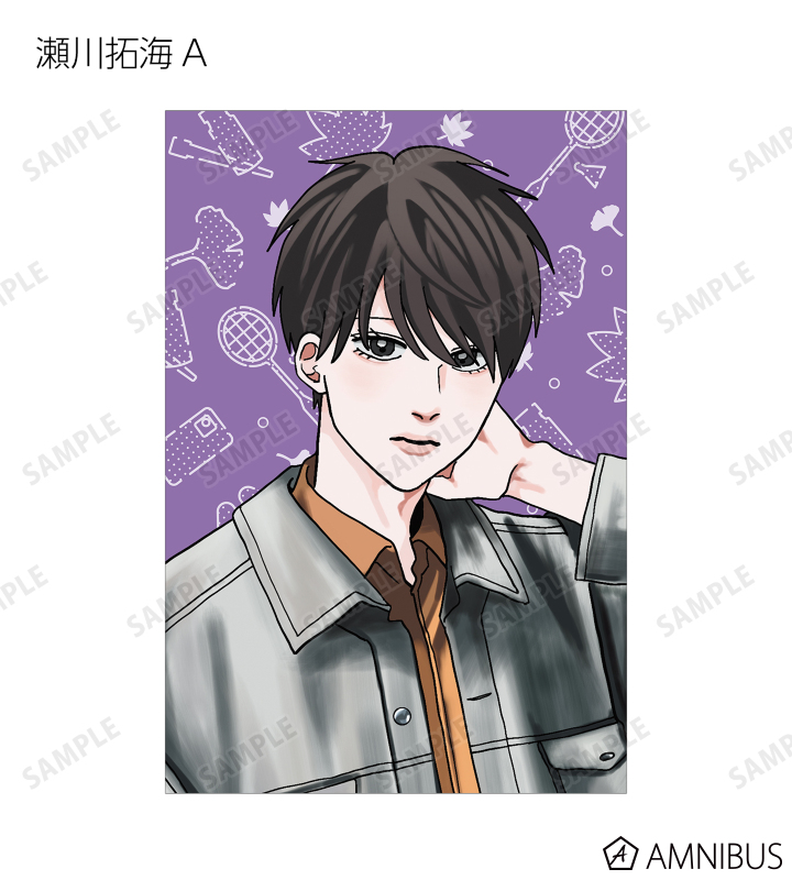 はなげのまい先生 描き下ろし 公園ver. トレーディングポストカード
