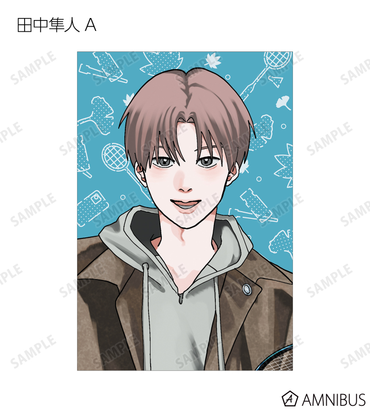 はなげのまい先生 描き下ろし 公園ver. トレーディングポストカード