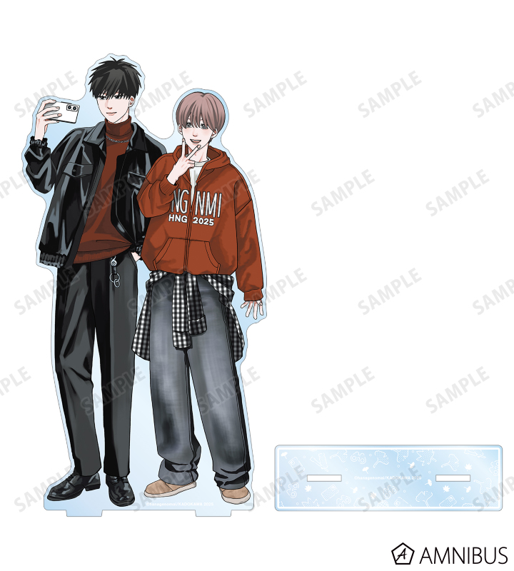 はなげのまい先生 描き下ろし 柿本健&田中優也 公園ver. 集合BIGアクリルスタンド