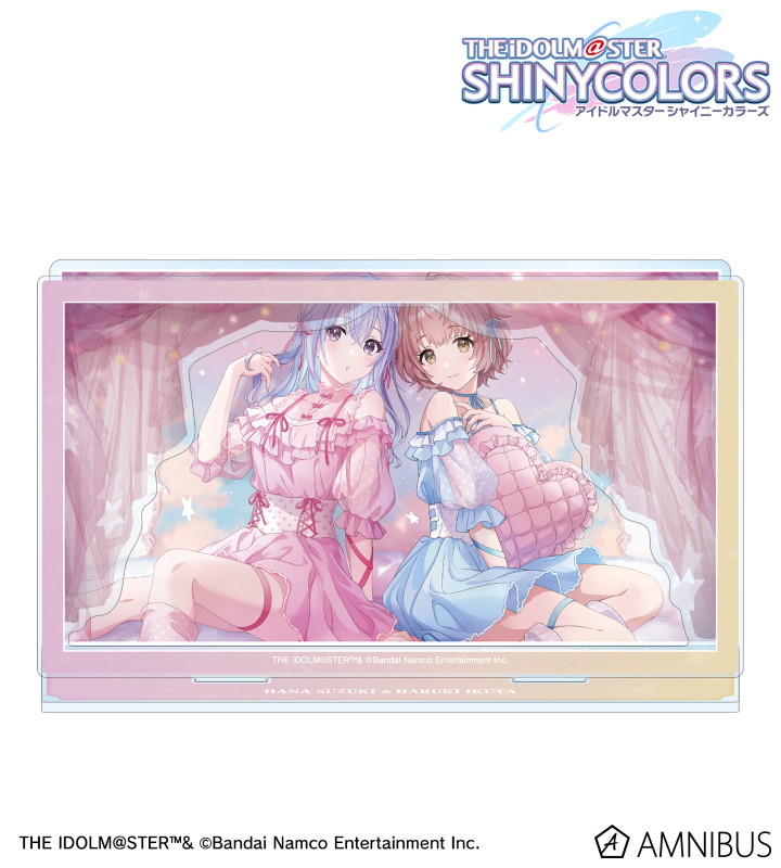 鈴木羽那&郁田はるき アクリルジオラマスタンド