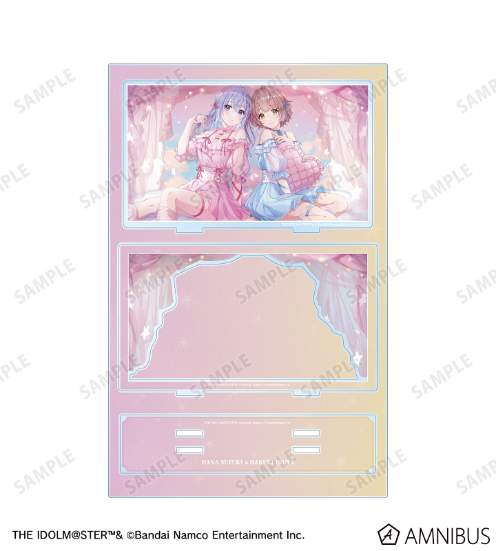 鈴木羽那&郁田はるき アクリルジオラマスタンド
