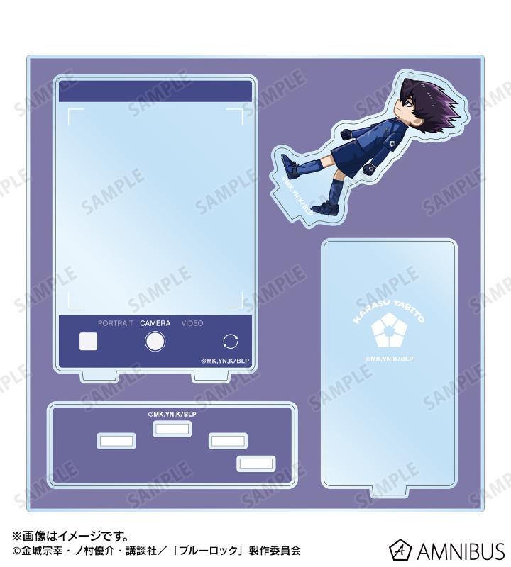 烏 旅人 ちびとこ ミニフォト用アクリルスタンド