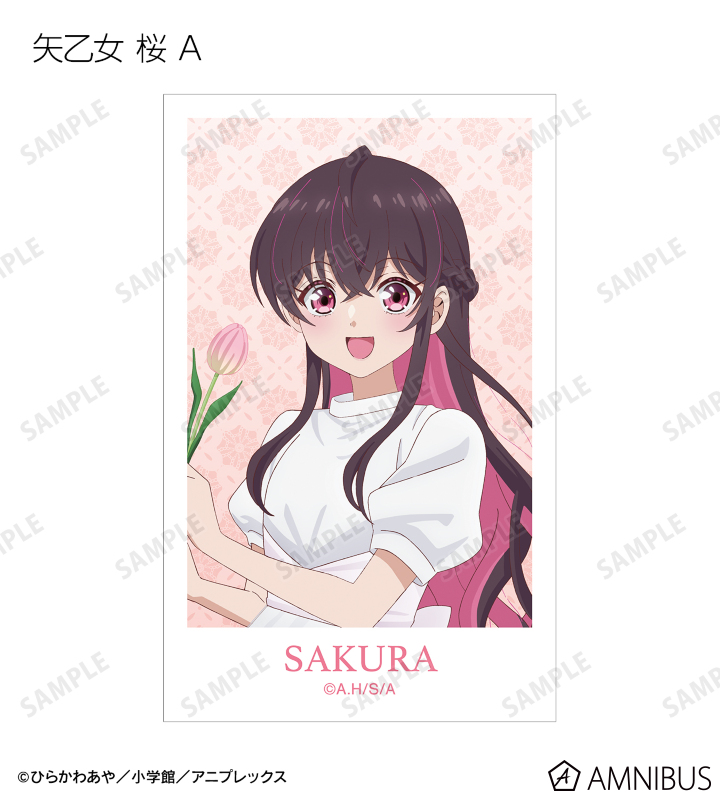 描き下ろし 白いワンピースと花ver. トレーディングイラストカード