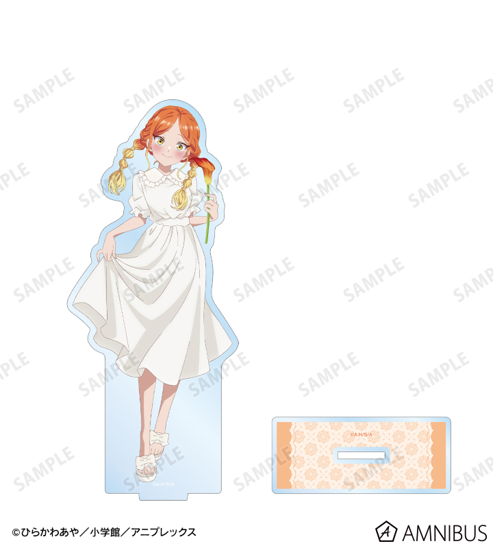 描き下ろし 帝乃 二琥 白いワンピースと花ver. BIGアクリルスタンド