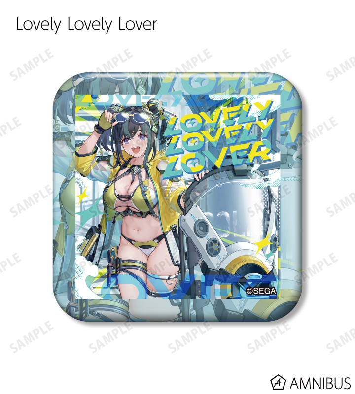 トレーディング角丸スクエア缶バッジ