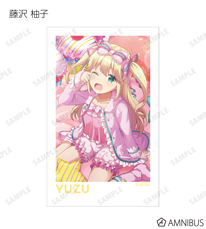 トレーディングインスタントカメラ風イラストカード