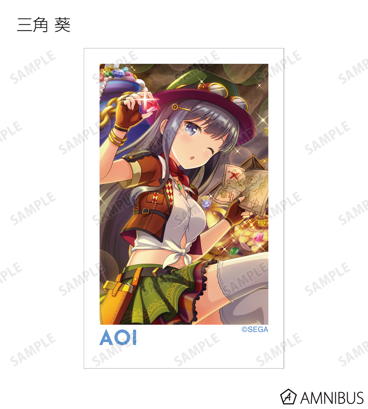 トレーディングインスタントカメラ風イラストカード