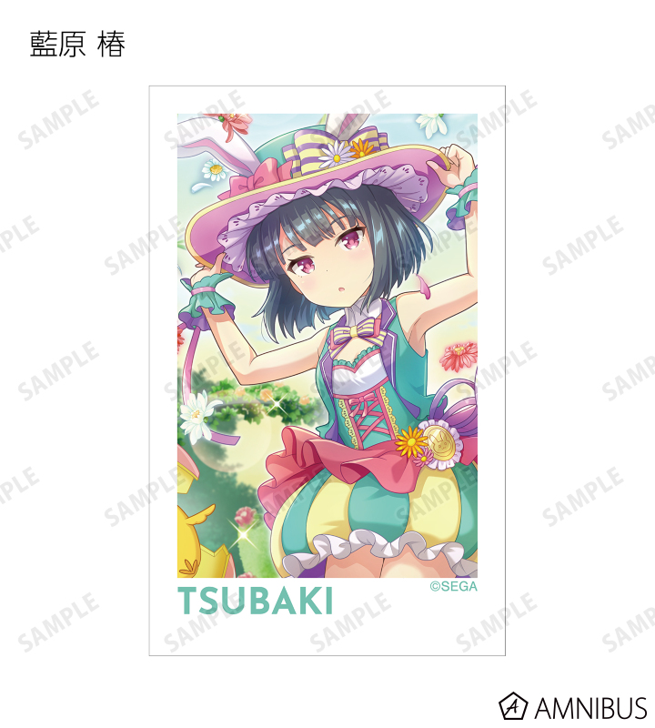 トレーディングインスタントカメラ風イラストカード